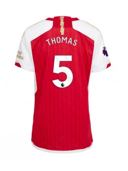Arsenal Thomas Partey #5 Heimtrikot für Frauen 2023-24 Kurzarm